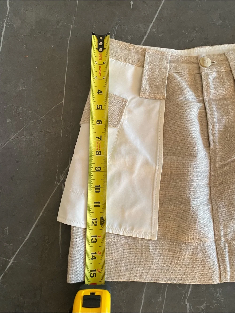 Ganni Linen Skirt